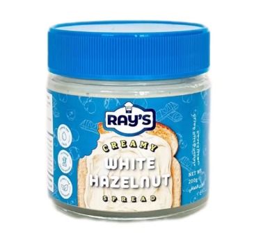 Ray's Creamy White Hazelnut Spread 200g